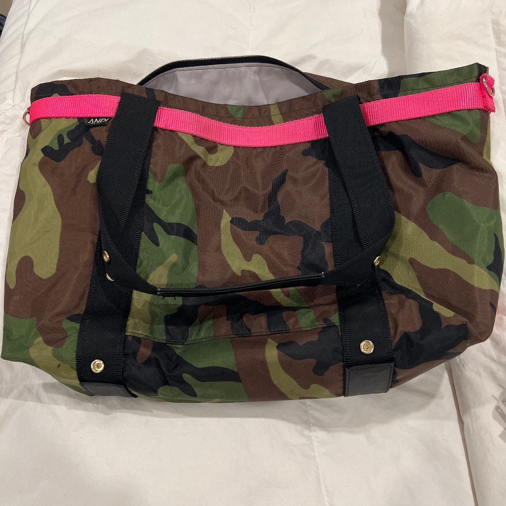 Andi Camo Tote Bag
